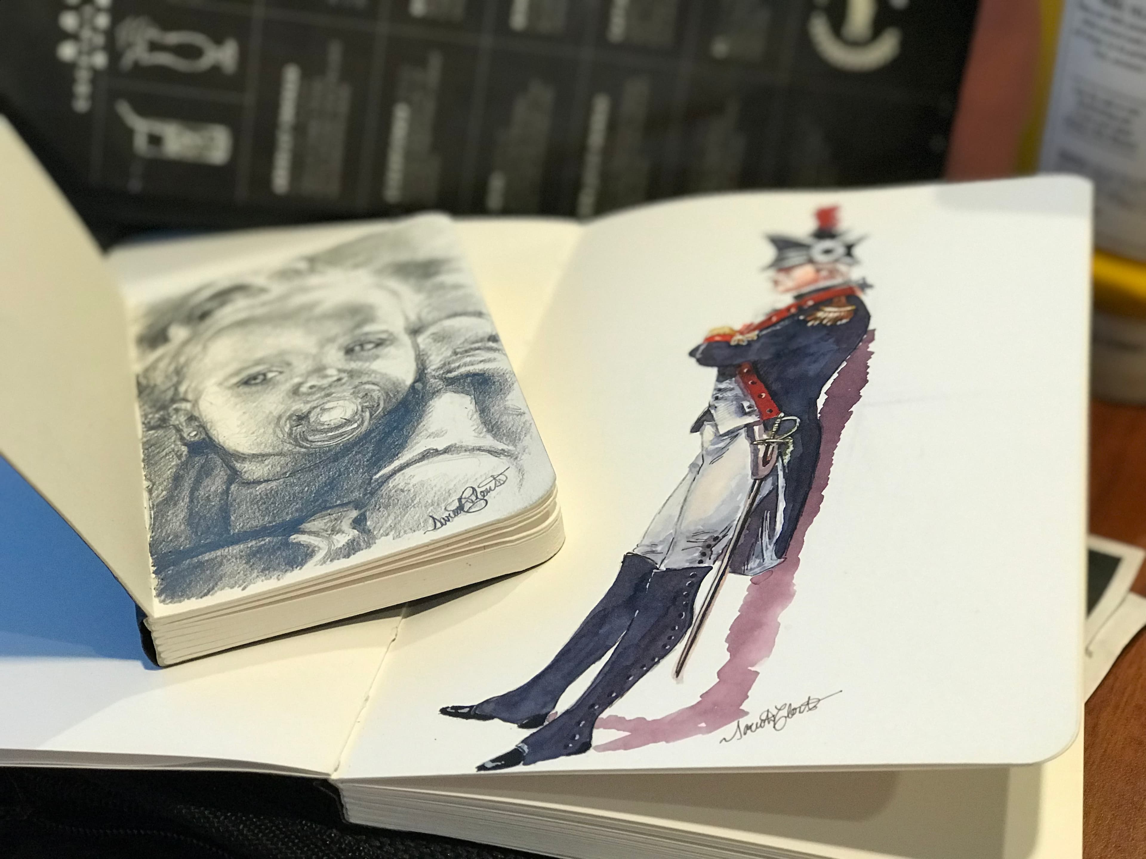 Sketchbook by Sariah Patterson