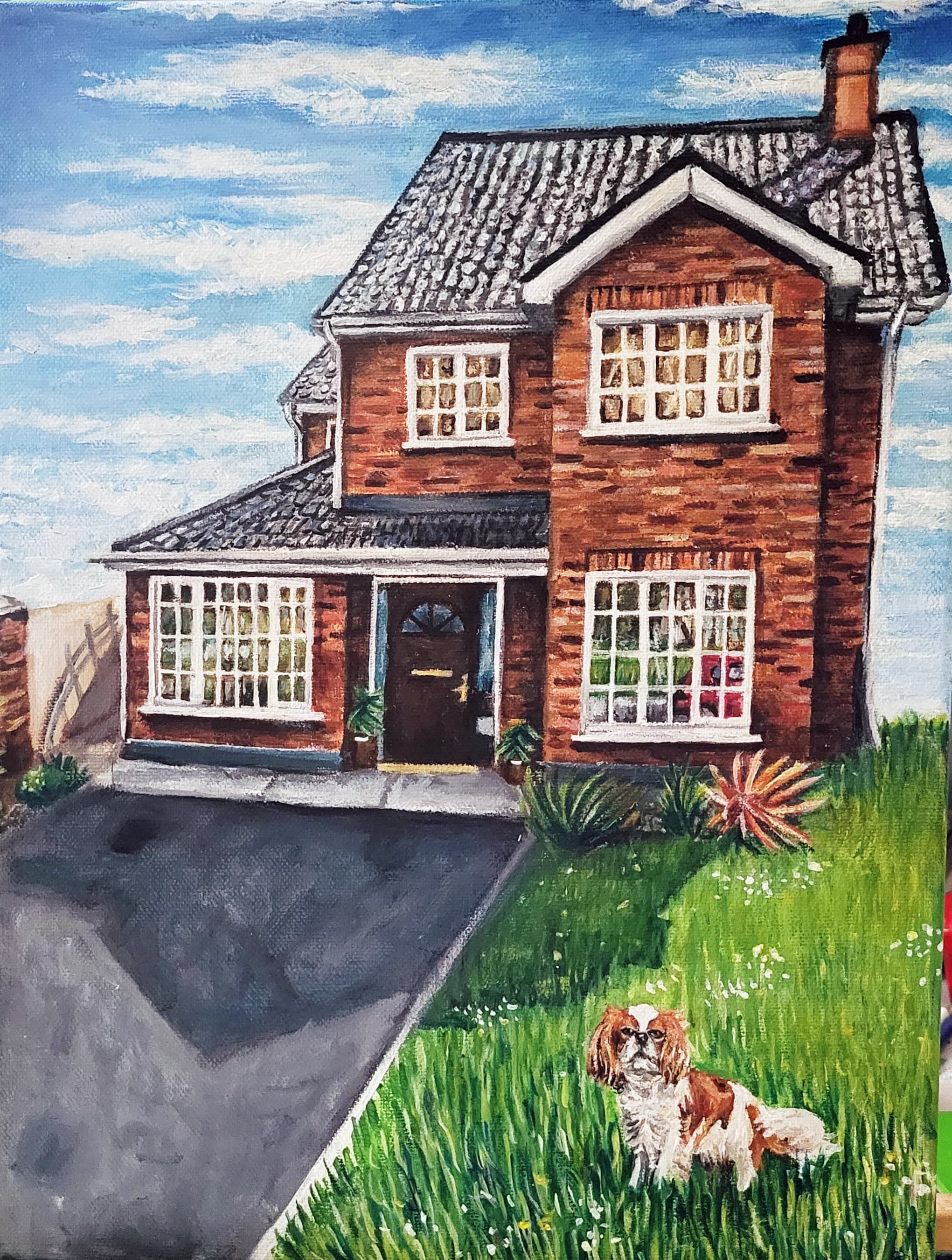 Custom House Painting by Hope Flynn