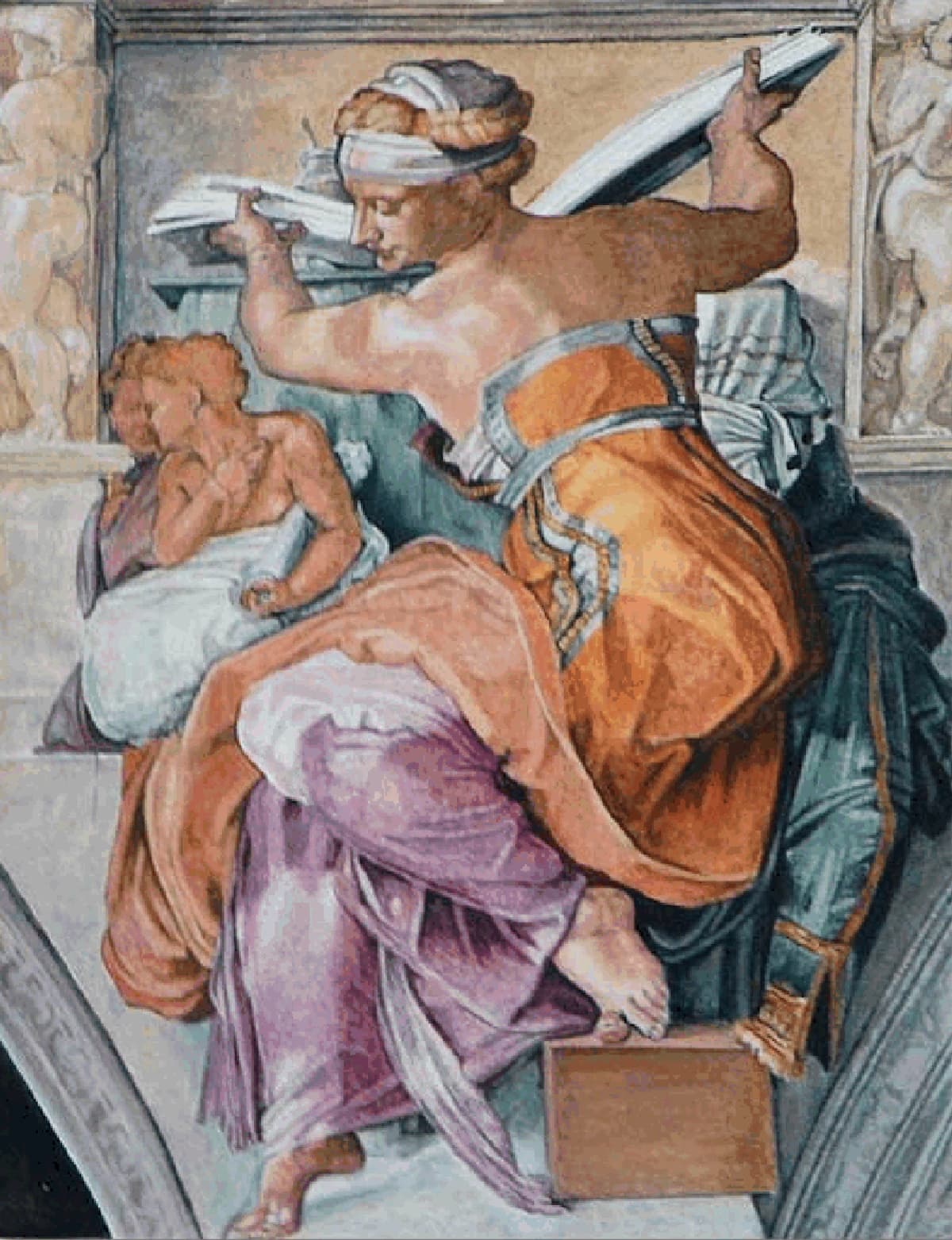 Libyan Sibyl After Michelangelo by Cynthia Kinard