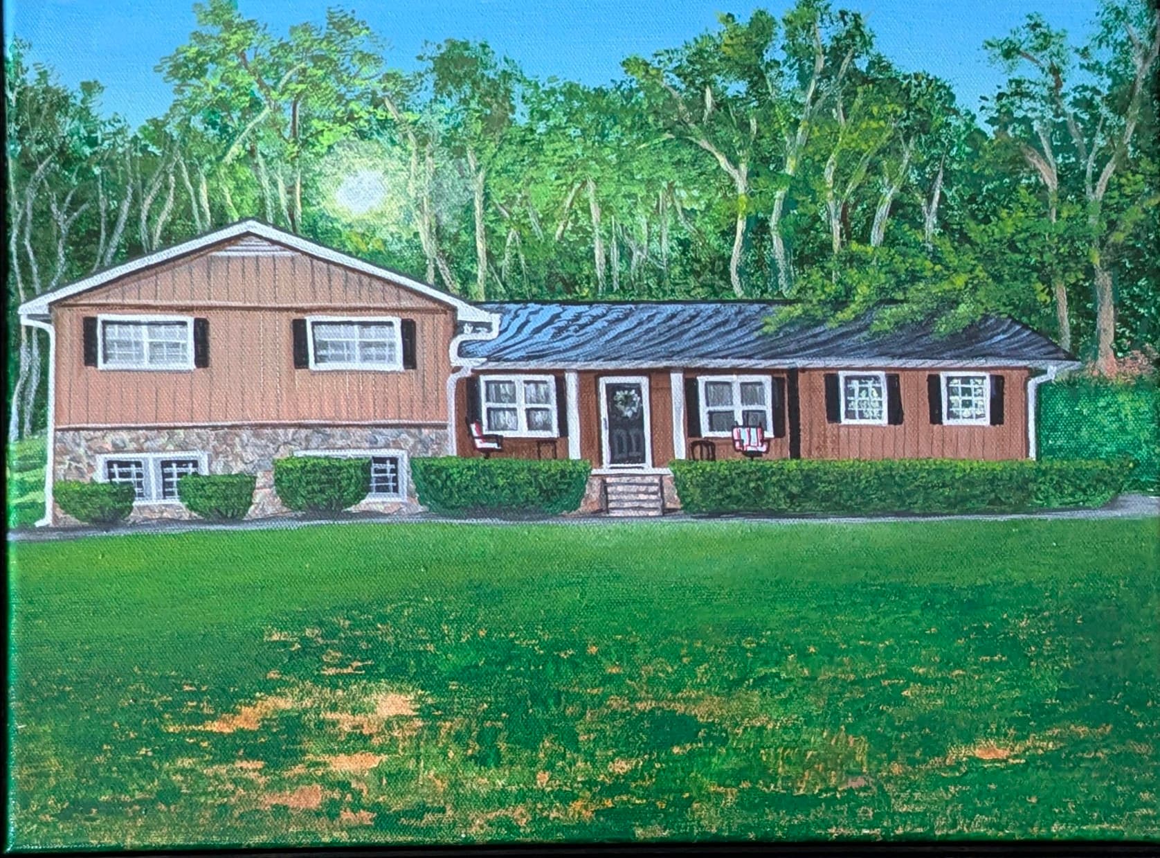 Childhood Home by Ritina Ansurkar