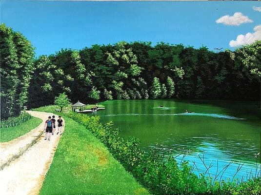 Enjoying The Summer by Ritina Ansurkar