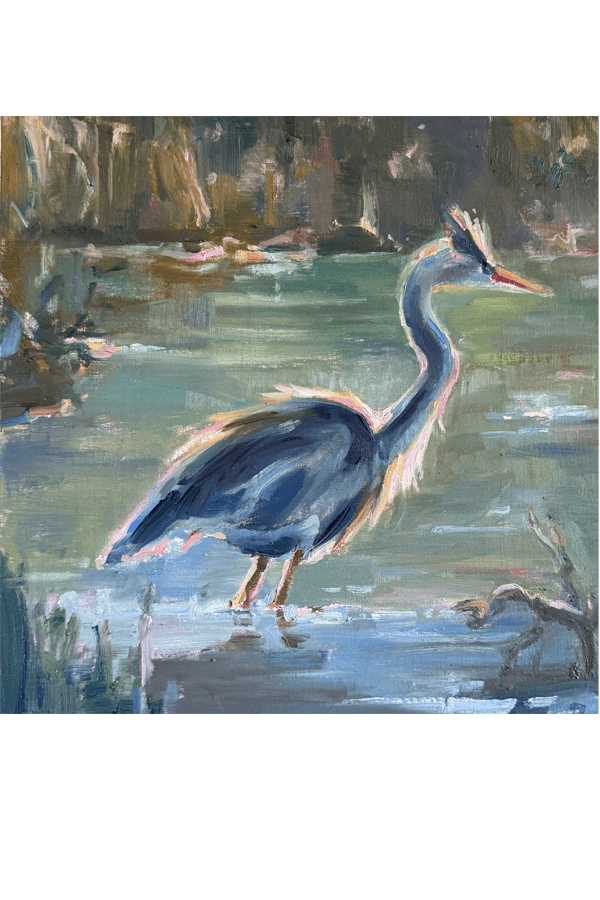 Wading Beauty by Jess Peoples